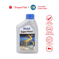Nhớt xe máy số cao cấp Mobil Super Moto 10W40 800ml NK -nhớt chất lượng, xe máy đời mới, giá siêu ưu đãi, uy tín