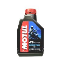 NHỚT XE MÁY TAY GA MOTUL SCOOTER LE 10W40 800ml/1L XANH DƯƠNG