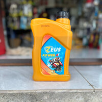 Nhớt Xe Máy Zeus Poơer 4T 10w-40 1L-Phụ Gia Nhớt Hà Bình