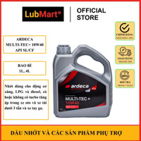 Nhớt xe Ô tô Ardeca MULTI-TEC + 10W40 can 4L, chai 1L (Hàng nhập khẩu)