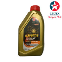 Nhớt xe số bán tổng hợp Caltex Havoline Super4T Semi Synthetic 10w40 [ 800ml ]