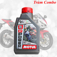 Nhớt xe số cao cấp Motul GP POWER 4T 10W40 800ml - 1L