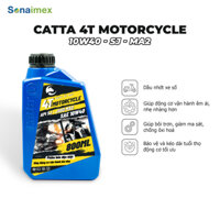 Nhớt Xe Số CATTA 4T 10W40-SJ-MA2, Chai 800mL Cho Future, Wave, Dream, Sirius, Taurus