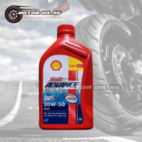 NHỚT XE SỐ SHELL ADVANCE AX3 20W50 CHÍNH HÃNG- MOTOROILSG