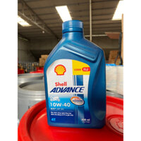 NHỚT XE SỐ SHELL ADVANCE AX7 10W40 800ml