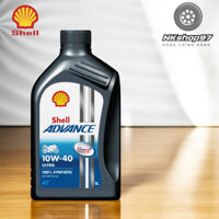 Nhớt xe số Shell Advance Ultra 10W40 dung tích 1L