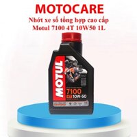 Nhớt xe số tổng hợp cao cấp Motul 7100 4T 10W50 1L