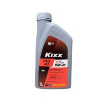 Nhớt xe số tổng hợp toàn phần Kixx Ultra 10W40 (1 lít)