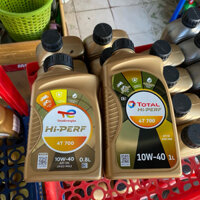 Nhớt xe số Total Hi-PERF 4T 700 10W-40