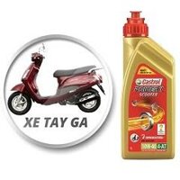 nhớt xe tay ga castrol power1 scooter