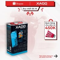 Nhớt xe tay ga/ ô tô nhập khẩu XADO LUXURY DRIVE BLACK EDITION 5W40 FULL SYNTHETIC ENGINE OIL 4L