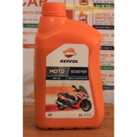 (Nhớt Xe Tay Ga) Repsol Moto Scooter 4T 5W-40 Full Synthetic Công Ty CP Biển Việt Phân Phối