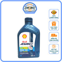 Nhớt Xe Tay Ga Shell Advance Ax7 Scooter 800Ml Điều Chỉnh Độ Ma Sát - Thiết Kế Giúp Tăng Tốc Êm Ái