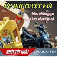 Nhớt xe tay ga Yuki Nano SN 10W40 Công nghệ bôi trơn Nano giúp êm xe nhẹ máy tiết kiệm nhiên liệu