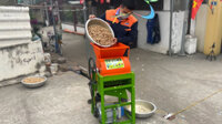 Nhu cầu sử dụng máy bóc vỏ lạc mini một quạt gió trong thực tế