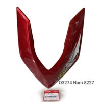 Nhựa chữ V, mặt nạ trước xe WAVE RSX 2009-2011 đỏ zin Honda