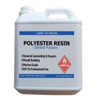 Nhựa composite - Keo Polyester resin - Keo Hồng - 1KG