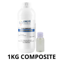 Nhựa composite - Keo Polyester resin - Keo Hồng - 1KG