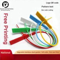 Nhựa Dùng Một Lần Nhựa Dây Buộc Cói Nhãn Khóa Điều Chỉnh Bao Bì Hộp Đựng Ký Thẻ Hậu Cần Chống Hàng Giả Chống @