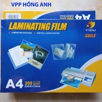 Nhựa ép / Màng ép Plastic A4 YIDU CHÍNH HÃNG Định lượng 80mic 100mic 125mic 150mic