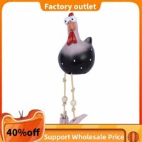 Nhựa Gà Trống Ngoài Trời Tượng Vui Nhộn, Chống Thấm Nước Và Không Phai Màu Thích Hợp Sân, Sân Vườn, Ban Công Trang Trí Màu Đen Dễ Sử Dụng