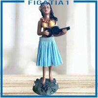 Nhựa Hawaii Hình Bảng Điều Khiển Hawaii Búp Bê Bảng Điều Khiển Thu Nhỏ Váy Búp Bê