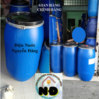 (Nhựa HPDE) Thùng Phi Nhựa Cũ Sạch 160L , thùng phuy xanh 160l , thùng đựng nước 160l ,... (mới 95%)