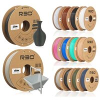 Nhựa in 3D PLA/PLA+【R3D】màu đơn sắc - Nhựa sợi FDM in 3D chất lượng cao chính hãng R3D
