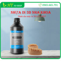 Nhựa in 3d Resin Nha Khoa SUPER MAKER DM-001,LCD/DLP 3D Printing, Photopolyer Resin For Dental Model