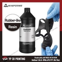 [Nhựa in 3D Resin UV Cao su Dẻo] MAGFORMS Rubber-Like Resin 1000ml (Elastic600)