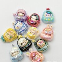 Nhựa Mạ Điện Lỗ Dọc Nhân Vật Hoạt Hình Rời Hạt Hạt diy Handmade diy Nhựa Hoạt Hình Đính Hạt Bút Phụ Kiện Chất Liệu20241015