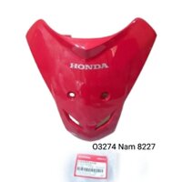 Nhựa mặt nạ trước xe WAVE A, ALPHA, S100 đỏ đô zin Honda