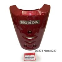 Nhựa mặt nạ trước xe WAVE ALPHA đời đầu đỏ mận zin Honda