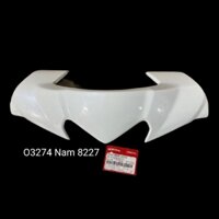 Nhựa ốp võ đầu đèn, mặt bàn thờ trên WAVE S110, RSX...  trắng zin Honda