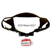 Nhựa ốp võ đầu đèn trước WAVE RS, S100, RSX đen, bàn thờ zin Honda