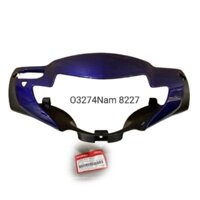 Nhựa ốp võ đầu đèn trước xe FUTURE NEO 125 xanh tím zin