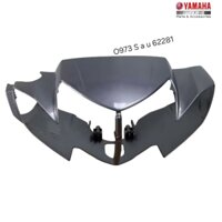 Nhựa ốp võ đầu đèn trước xe SIRIUS 2007-2024 xám chuột zin Yamaha