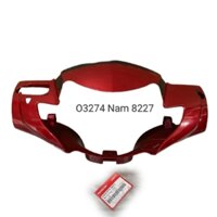 Nhựa ốp võ đầu đèn trước FUTURE NEO 125 đỏ bóng zin sài mão