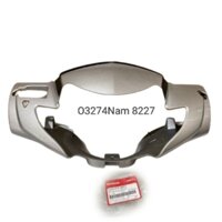 Nhựa ốp võ đầu đèn trước FUTURE NEO 125 bạc, xám zin sài mão