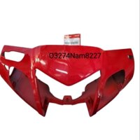 Nhựa ốp võ đầu đèn trước FUTURE 2, WAVE 125 đỏ. bàn thờ zin