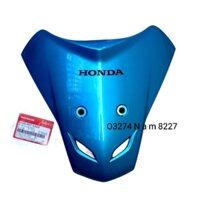 Nhựa ốp võ mặt nạ trước WAVE A, ALPHA, S100 xanh ngọc zin Honda