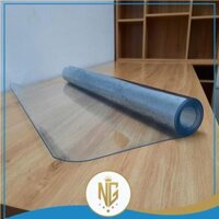 Nhựa PVC Dày 0,8mm  Màng Nhựa PVC Dẻo  Màng PVC Trong  Kính Nhựa Trong Suốt  Tấm Trải Bàn  Trải Giường Chống Thấm - Khổ 1,4m x Dài 20cm