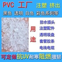 Nhựa PVC mới, hạt trong suốt, ép phun, thân thiện với môi trường, ROHS, nhựa PVC mềm, vật liệu đồ chơi PVC bán buôn