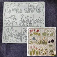 Nhựa Stencil cho DIY Patchworks May nhựa Patchworks Dụng cụ may vá