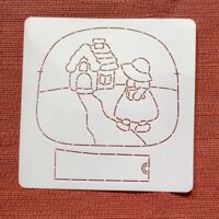 Nhựa Stencil Quilt Quilt Bản Mẫu Nhựa Patchworks Dụng Cụ Thêu Patchworks May Thủ Công