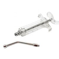 Nhựa Thép Liên Tục Animal Feeding Dược Phẩm Flushing Gun Gia Cầm Vòi Phun TPX Thú Y Syringe Oral Flushing