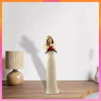 Nhựa Thiên Thần Tượng Bộ Sưu Tập Lãng Mạn Quà Tặng Giữ Tượng Cho Kệ Sách Phòng Học Văn Phòng Ngày Lễ Trang Trại