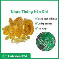 Nhựa Thông Hàn Chì Loại Tốt 100g - Giúp Thiếc Dính Hơn, Mối Hàn Mịn Đẹp