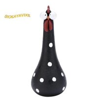 Nhựa Thủ Công Nhựa Đồ Trang Trí Gà Trang Trí Sân Vườn Đồ Trang Trí Cổ Dài Gà Nhựa Thủ Công Dễ Dàng Lắp Đặt Màu Đen