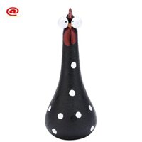 Nhựa Thủ Công Nhựa Đồ Trang Trí Gà Trang Trí Sân Vườn Đồ Trang Trí Cổ Dài Gà Nhựa Thủ Công Dễ Dàng Lắp Đặt Màu Đen